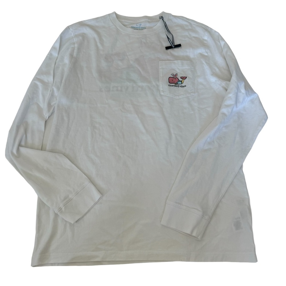 NWT Vineyard Vines Easter Bunny LS Shirt